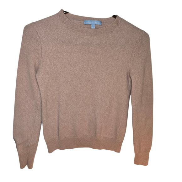 ANTONIO MELANI Sweaters - Antonio Melani 100% Cashmere Cropped Soft Pink Sweater Pristine Condition